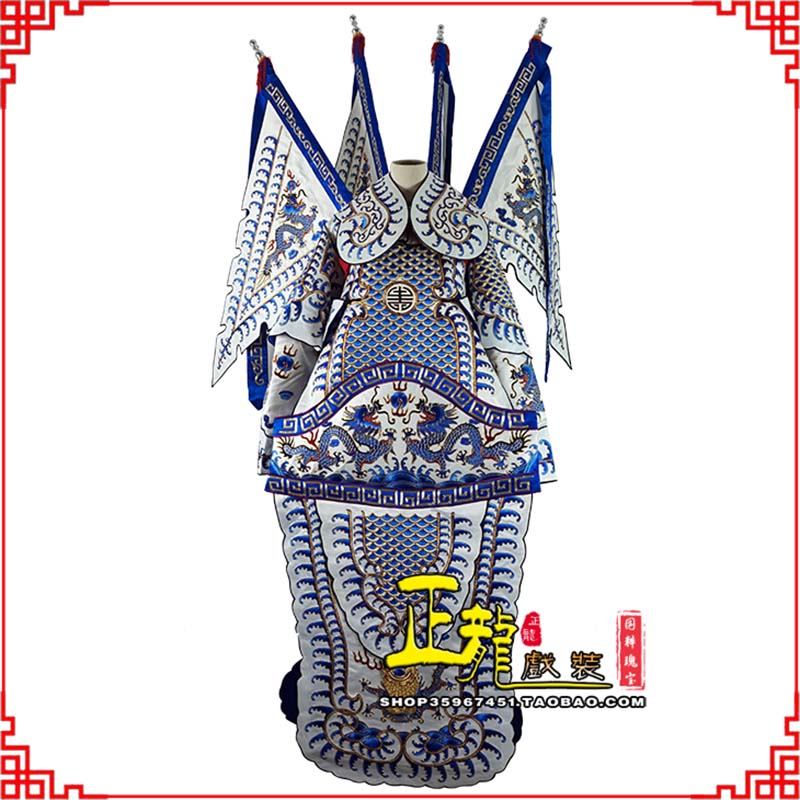 福贡武生武将大靠祥龙勾金